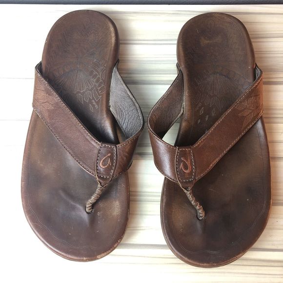 OluKai | Shoes | Olukai Kulia Mens Flip Flops Sandals Sz 9  display picture 3